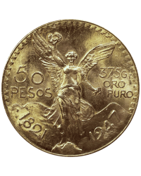 Pièce d'Or 50 Pesos - Global Cash, le spécialiste de l'Or à Lyon