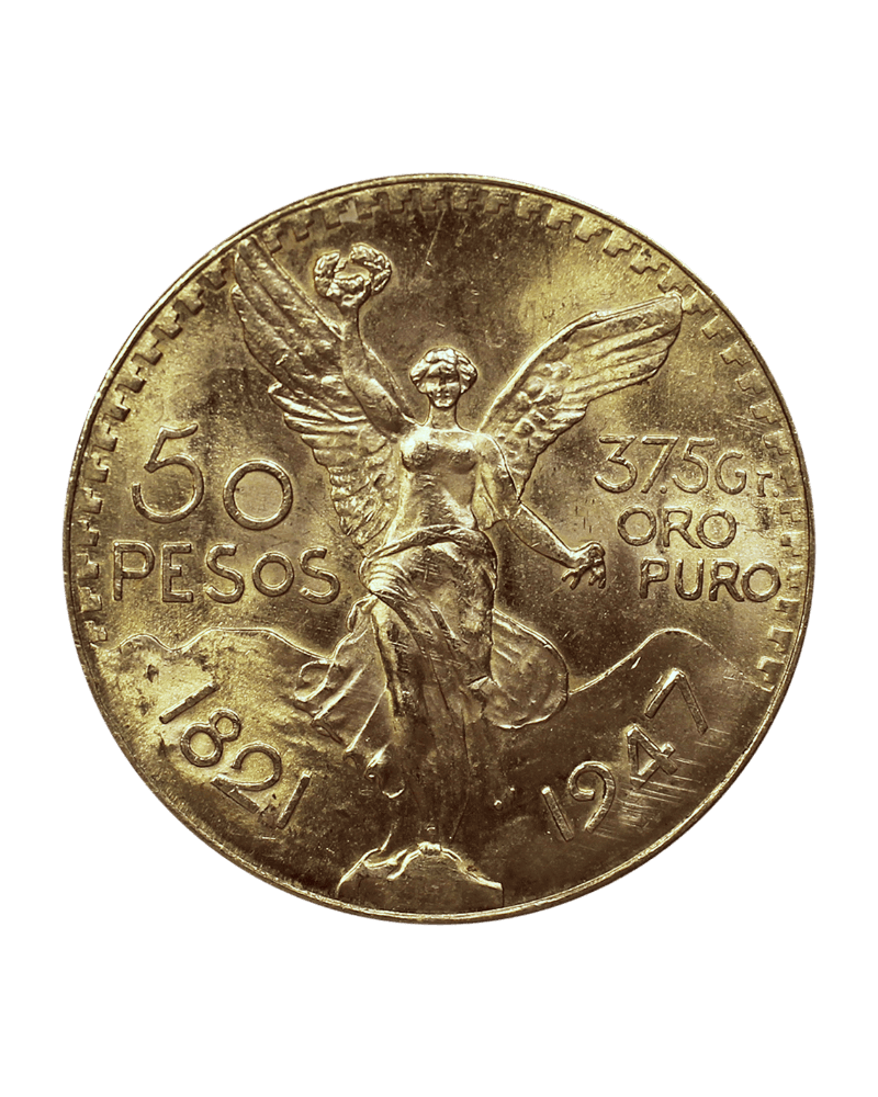 Pièce d'Or 50 Pesos - Global Cash, le spécialiste de l'Or à Lyon