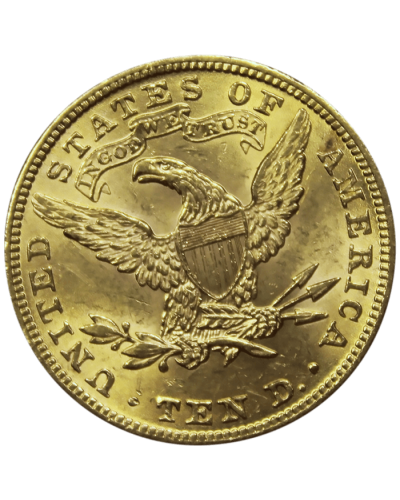 10 Dollars "Eagle" Gold Coin - Global Cash, the gold specialist in Lyon