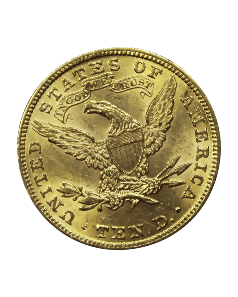 10 Dollars "Eagle" Gold Coin - Global Cash, the gold specialist in Lyon