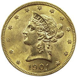 Pièce d'Or 10 Dollars "Eagle" - Global Cash, le spécialiste de l'Or à Lyon