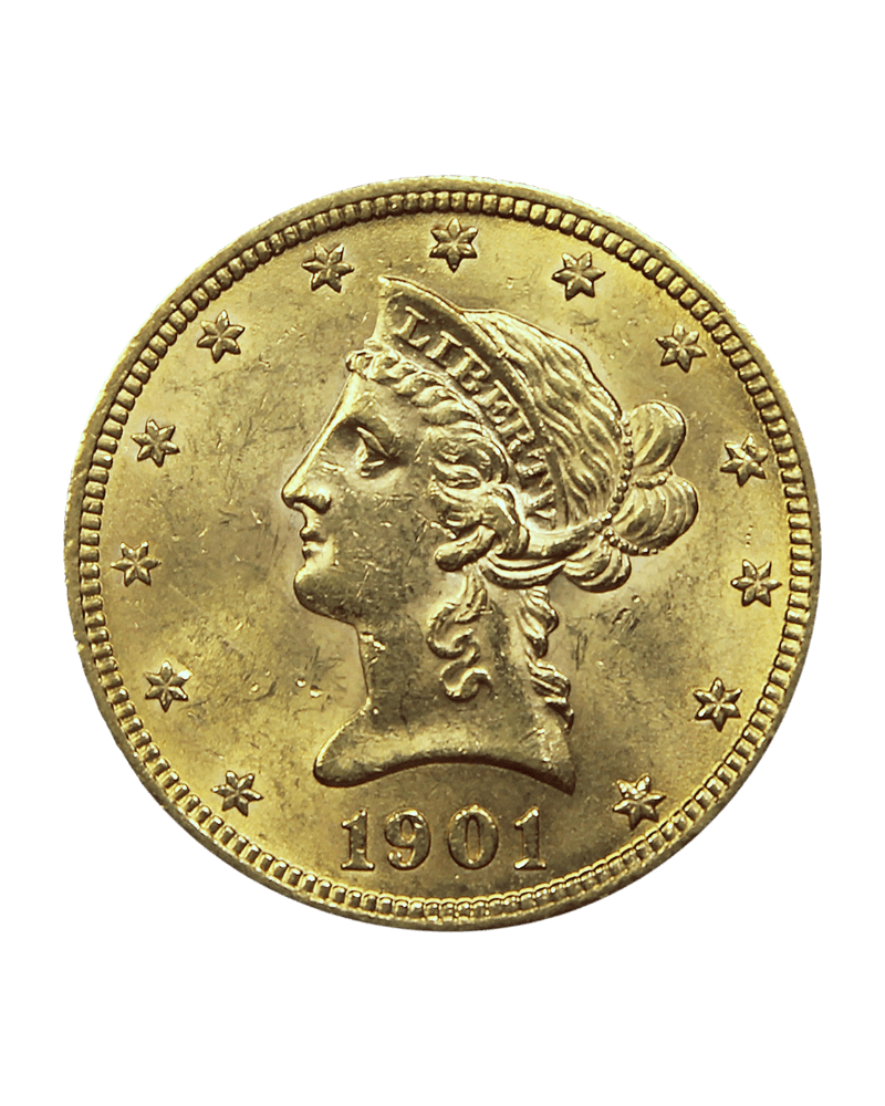 10 Dollars "Eagle" Gold Coin - Global Cash, the gold specialist in Lyon