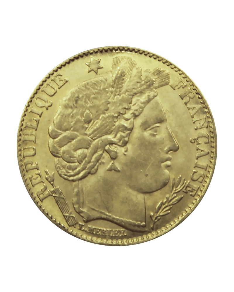 10 Francs Napoleon Gold Coin - Global Cash, the gold specialist in Lyon