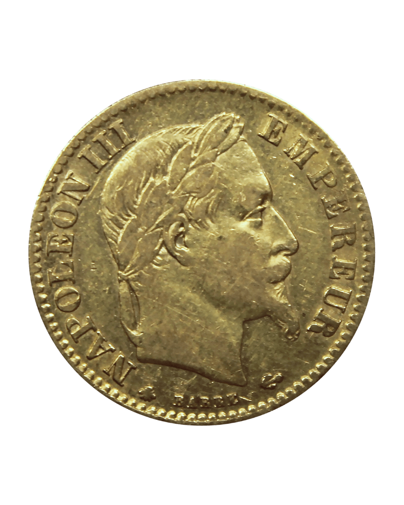 10 Francs Napoleon Gold Coin - Global Cash, the gold specialist in Lyon