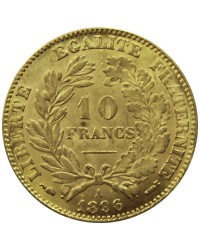 10 Francs Napoleon Gold Coin - Global Cash, the gold specialist in Lyon