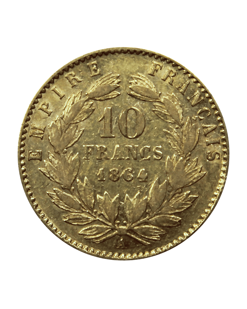 10 Francs Napoleon Gold Coin - Global Cash, the gold specialist in Lyon