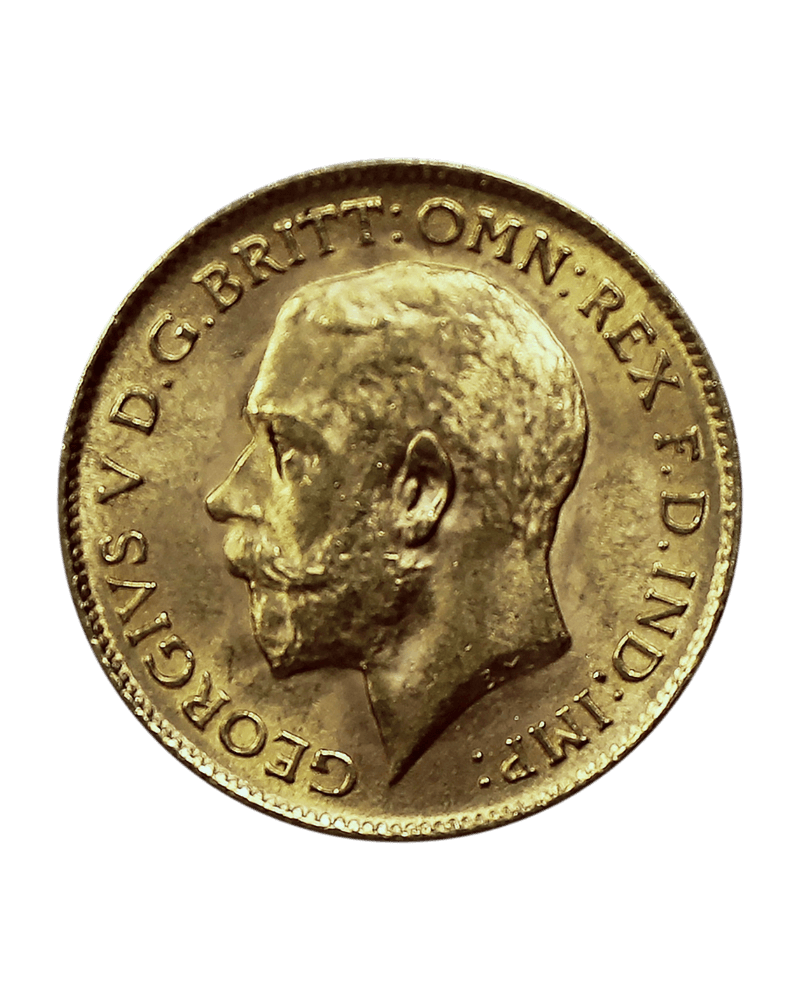 1/2 Souverain Gold Coin - Global Cash, the gold specialist in Lyon