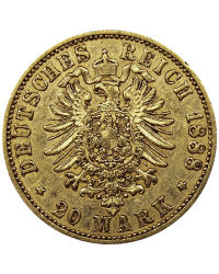 Pièces d'Or 20 Reichmarks - Global Cash, le spécialiste de l'Or à Lyon