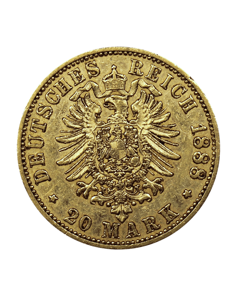 Pièces d'Or 20 Reichmarks - Global Cash, le spécialiste de l'Or à Lyon