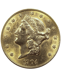 Gold coin 20 Dollars "Double Eagle" - Global Cash, the Gold specialist in Lyon