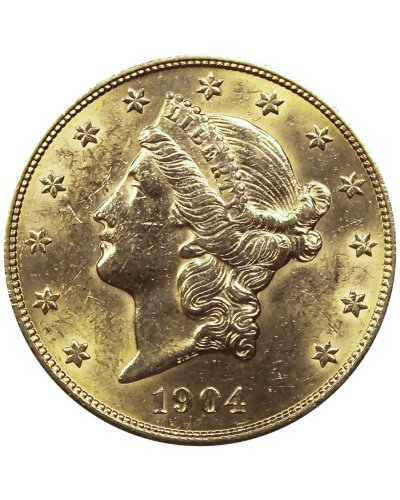 Pièce d'Or 20 Dollars "Double Eagle" - Global Cash, le spécialiste de l'Or à Lyon