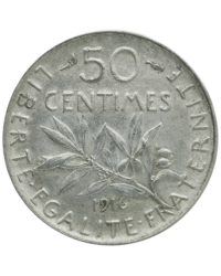 Pièces d'Argent 50 Cts Semeuse (1897-1921) - Global Cash Lyon
