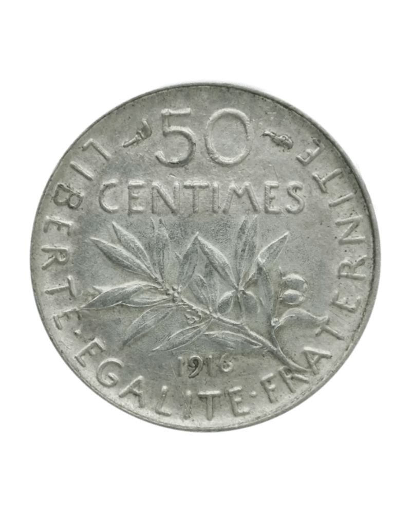 Pièces d'Argent 50 Cts Semeuse (1897-1921) - Global Cash Lyon