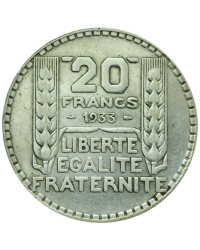 Pièces d'Argent 20 Francs Turin (1929-1939) - Global Cash Lyon