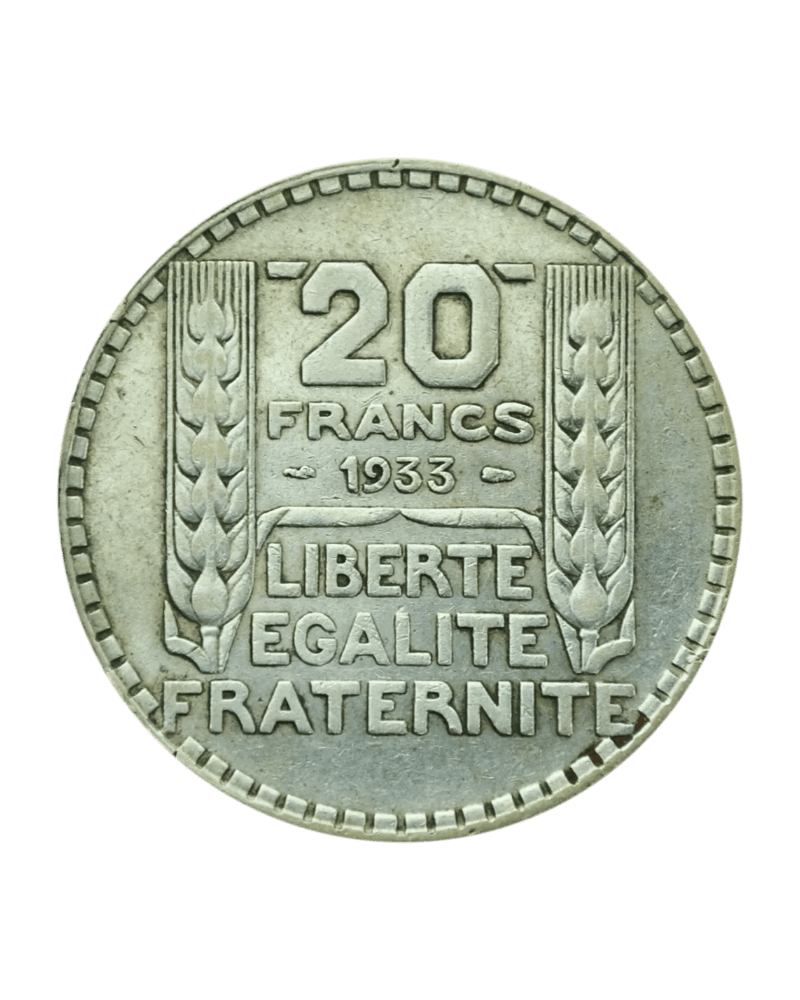 Pièces d'Argent 20 Francs Turin (1929-1939) - Global Cash Lyon