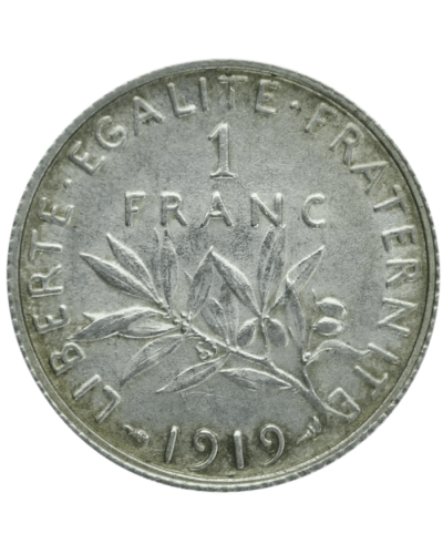 Pièces d'Argent 1 Franc Semeuse (1898-1920) - Global Cash Lyon