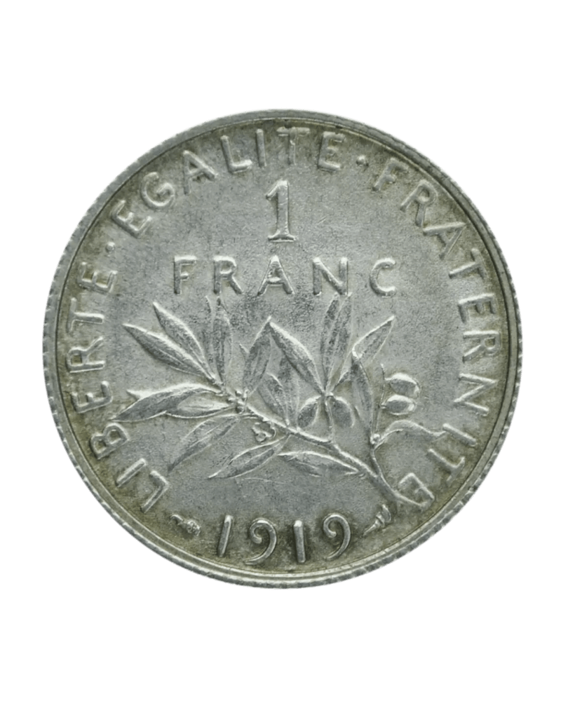 Pièces d'Argent 1 Franc Semeuse (1898-1920) - Global Cash Lyon