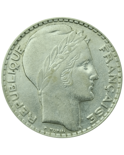 Pièces d'Argent 10 Francs Turin (1929-1939) - Global Cash Lyon
