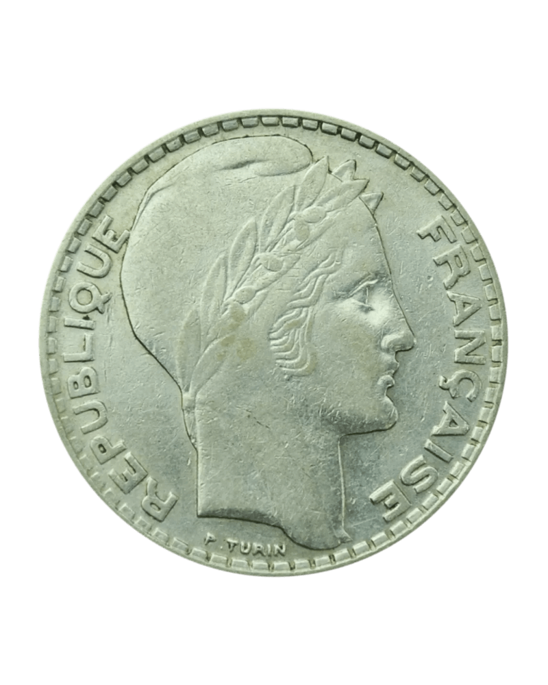 Pièces d'Argent 10 Francs Turin (1929-1939) - Global Cash Lyon