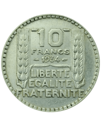 Pièces d'Argent 10 Francs Turin (1929-1939) - Global Cash Lyon