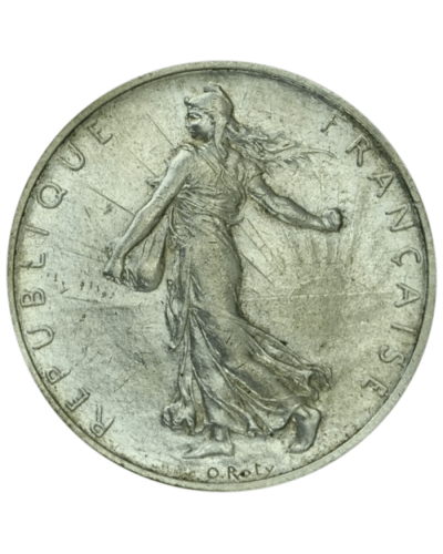 Pièces d'Argent 2 Francs Semeuse (1898-1920) - Global Cash Lyon