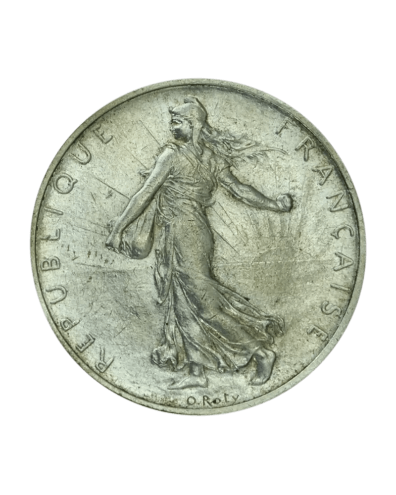 Pièces d'Argent 2 Francs Semeuse (1898-1920) - Global Cash Lyon