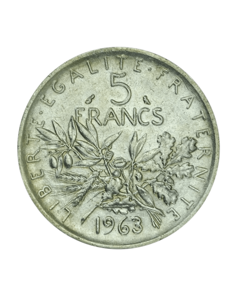 Pièces d'Argent 5 Francs Semeuse (1959-1969) - Global Cash Lyon