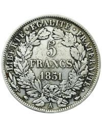 Pièces d'Argent 5 Francs Ecu (1795-1889) - Global Cash Lyon