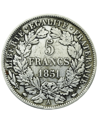 Pièces d'Argent 5 Francs Ecu (1795-1889) - Global Cash Lyon