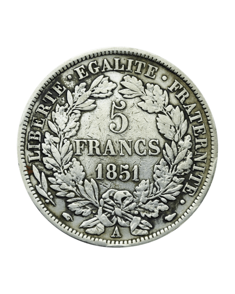Pièces d'Argent 5 Francs Ecu (1795-1889) - Global Cash Lyon