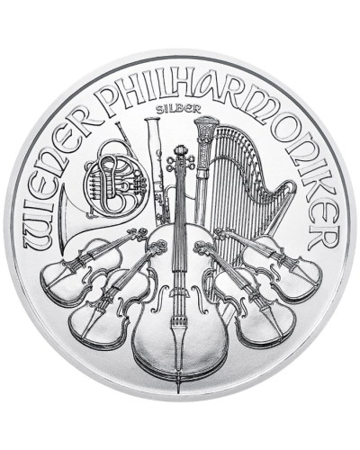 Pièces d'Argent Philharmonique 1 once - Global Cash Lyon