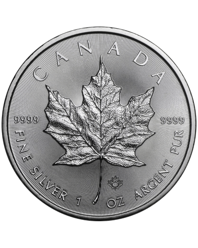 Pièces d'Argent Maple Leaf 1 once - Global Cash Lyon