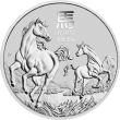 Pièces d'Argent Lunar Horse 1 once - Global Cash Lyon